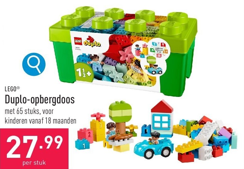 Duplo-opbergdoos, 65 st.