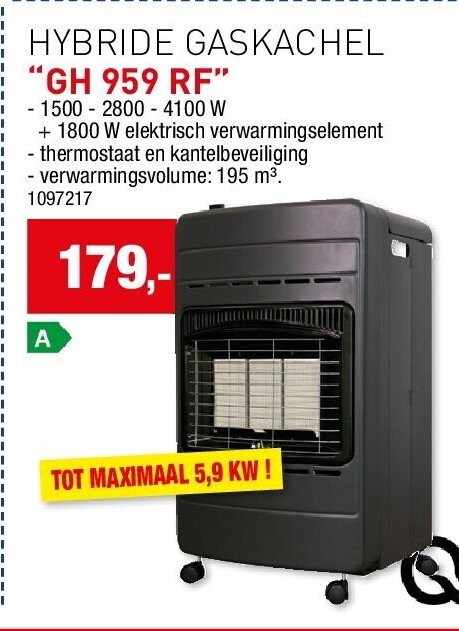 HYBRIDE GASKACHEL “GH 959 RF”