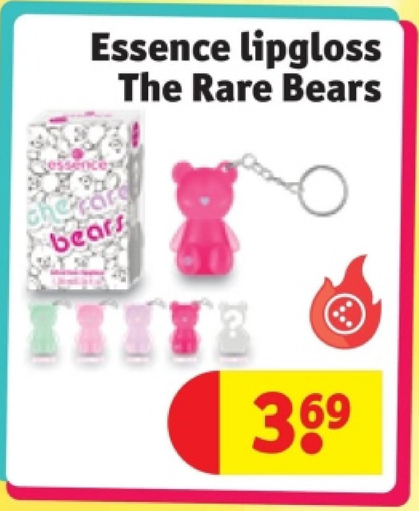 Essence lipgloss The Rare Bears