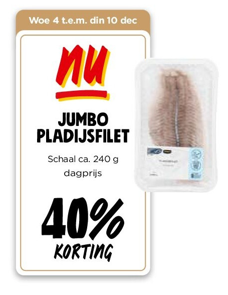 JUMBO PLADIJSFILET