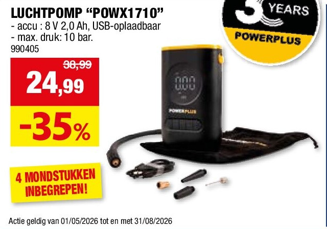 LUCHTPOMP “POWX1710”