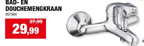 BAD- EN DOUCHEMENGKRAAN