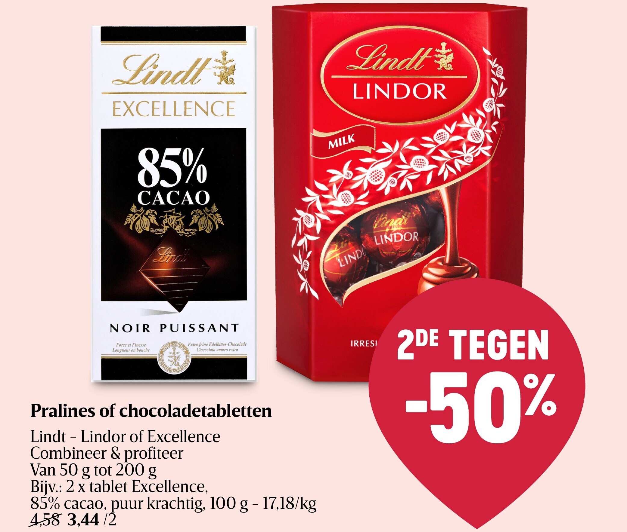 Pralines of chocoladetabletten