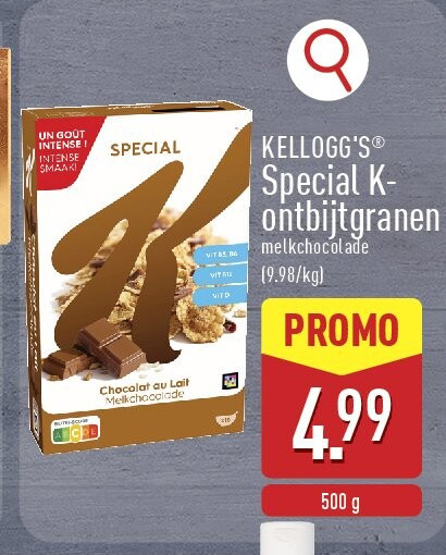 Special K- ontbijtgranen