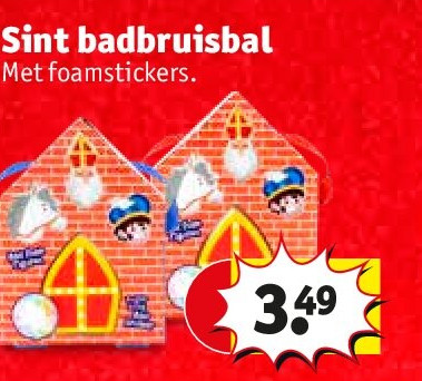 Sint badbruisbal