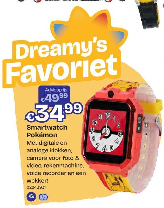 Smartwatch Pokémon