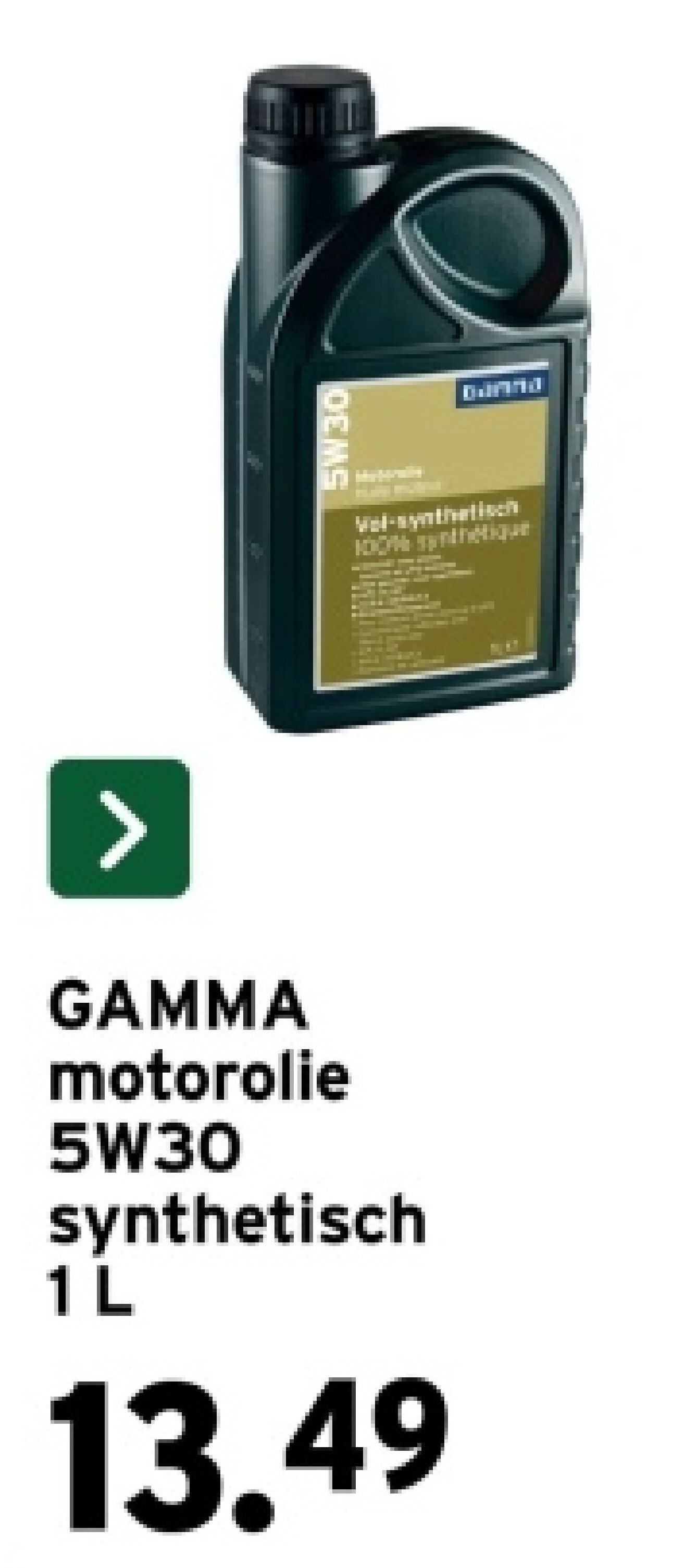 GAMMA motorolie 5W30 synthetisch 1L