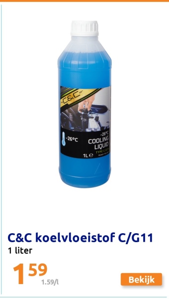 C&C koelvloeistof C/G11