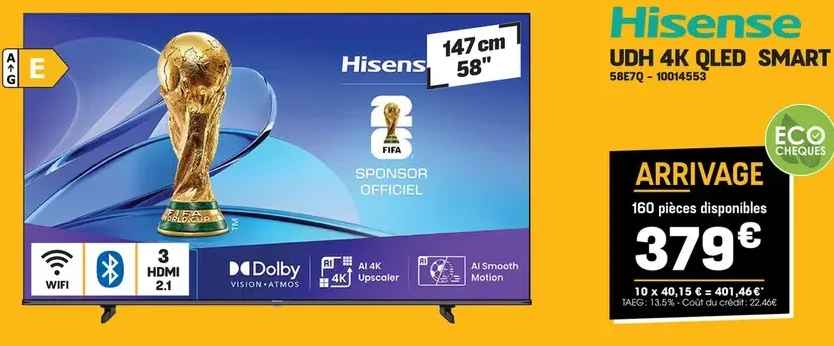 Hisense UDH 4K QLED SMART
