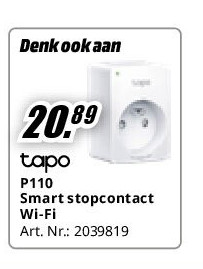 P110 Smart stopcontact Wi-Fi