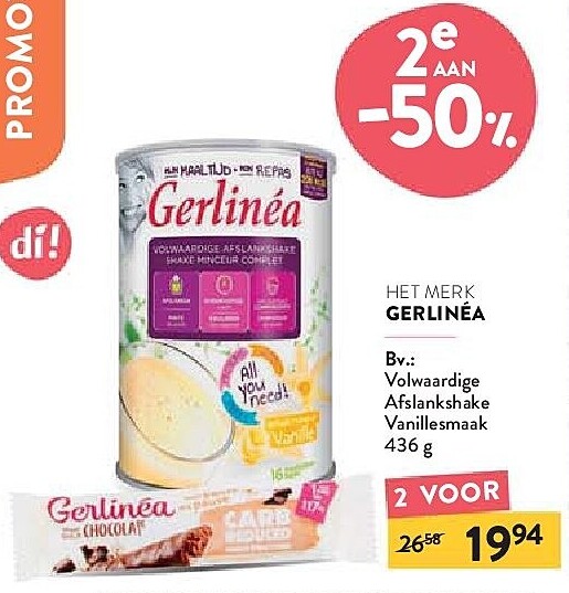 Volwaardige Afslankshake Vanillesmaak 436 g