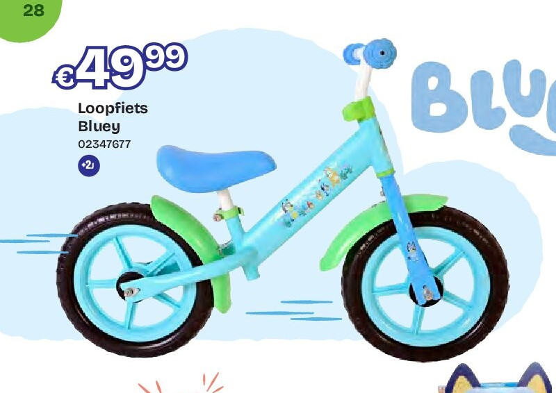 Loopfiets Bluey