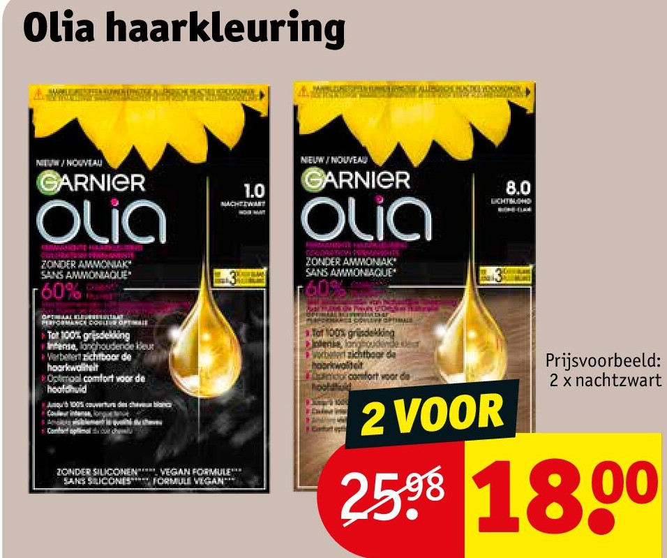 Olia haarkleuring
