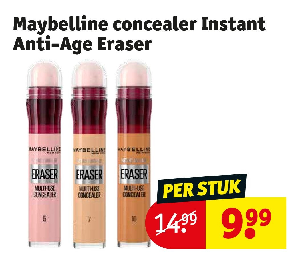 Maybelline concealer Instant Anti-Age Eraser