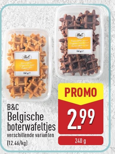 Belgische boterwafeltjes