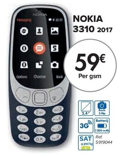 NOKIA 3310 2017
