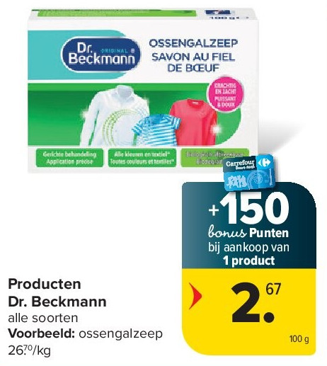 Producten Dr. Beckmann