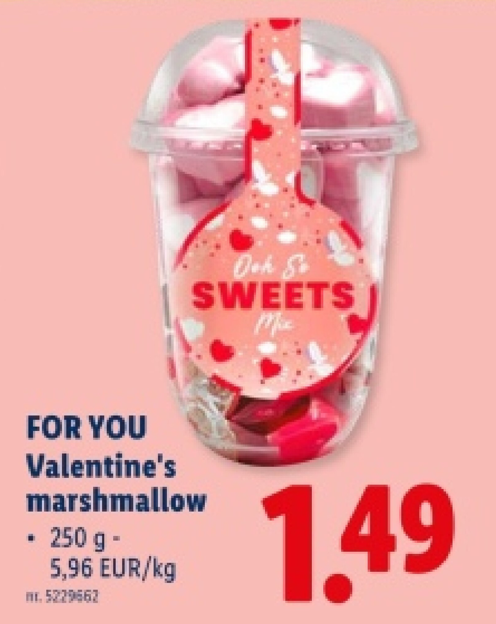 Valentine's marshmallow