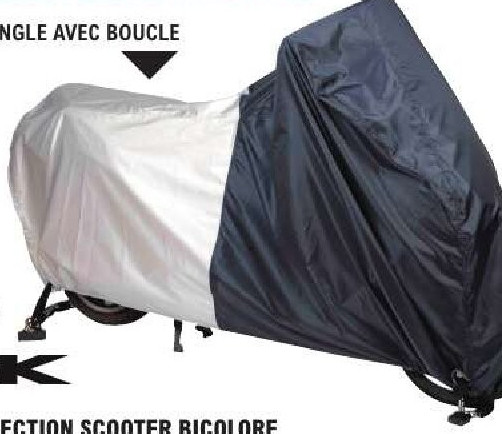 Housse de protection scooter bicolore