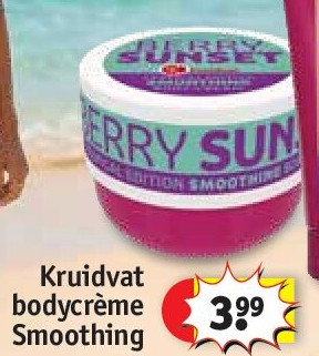 Kruidvat bodycrème Smoothing