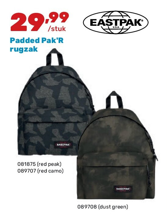 Padded Pak'R rugzak