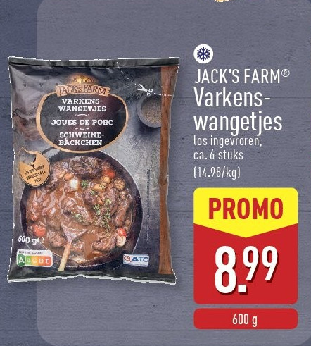 Varkens wangetjes