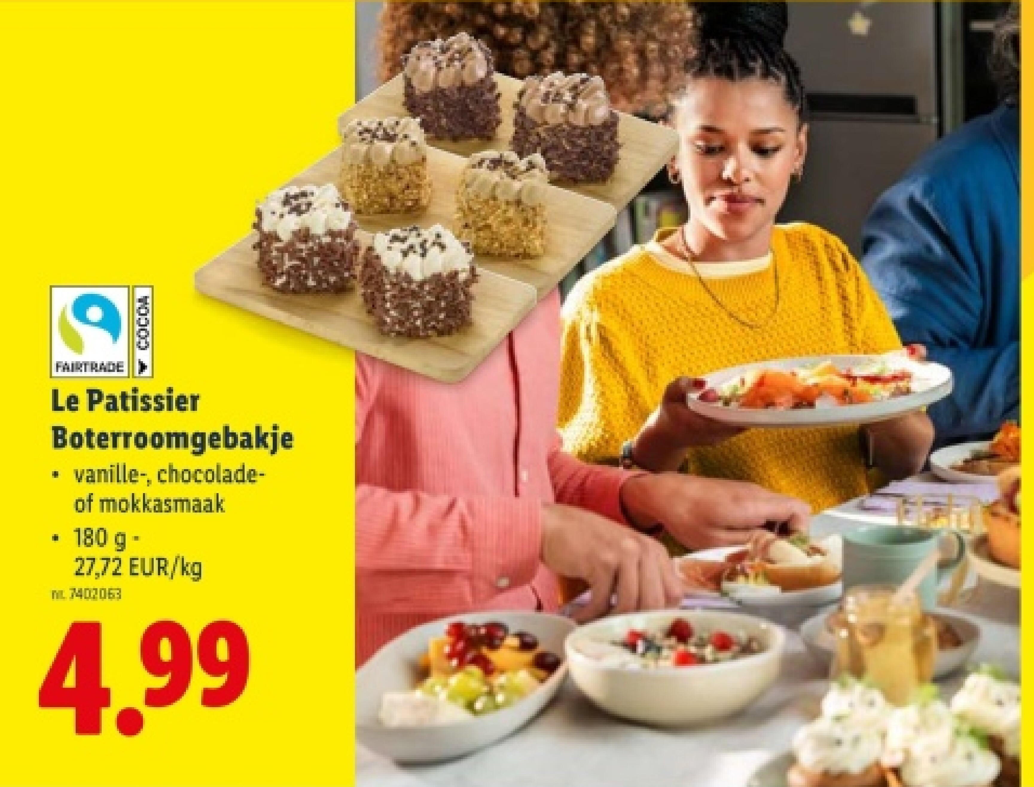 Boterroomgebakje