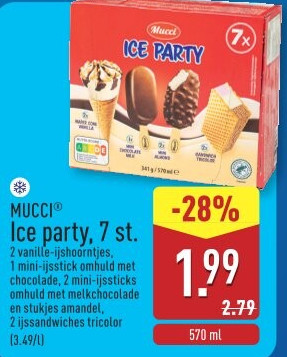Ice party, 7st.