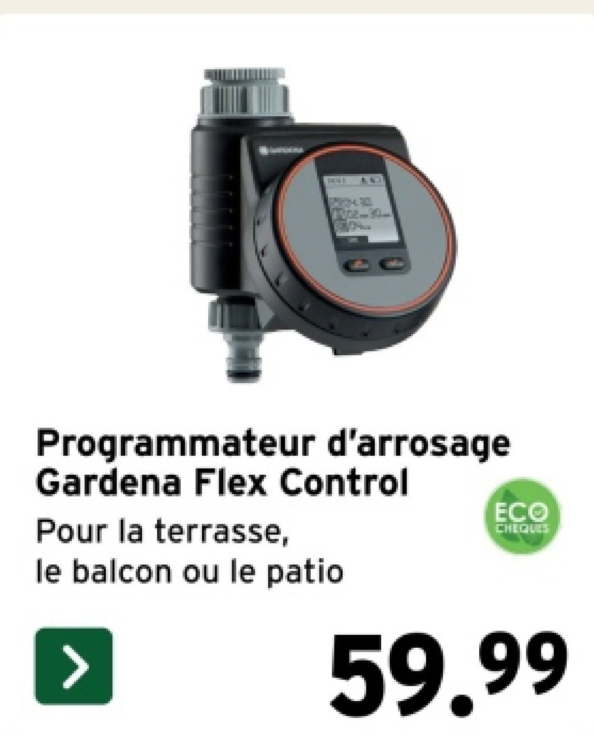 Programmateur d'arrosage Gardena Flex Control