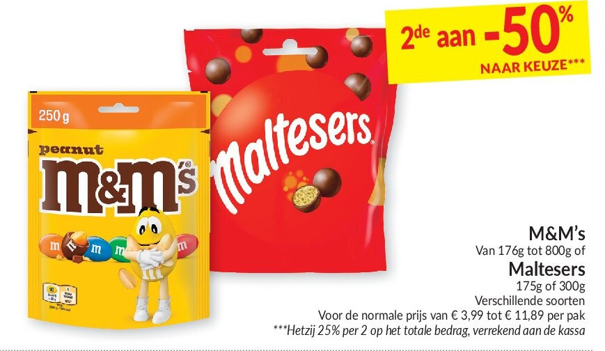 M&M’s / Maltesers