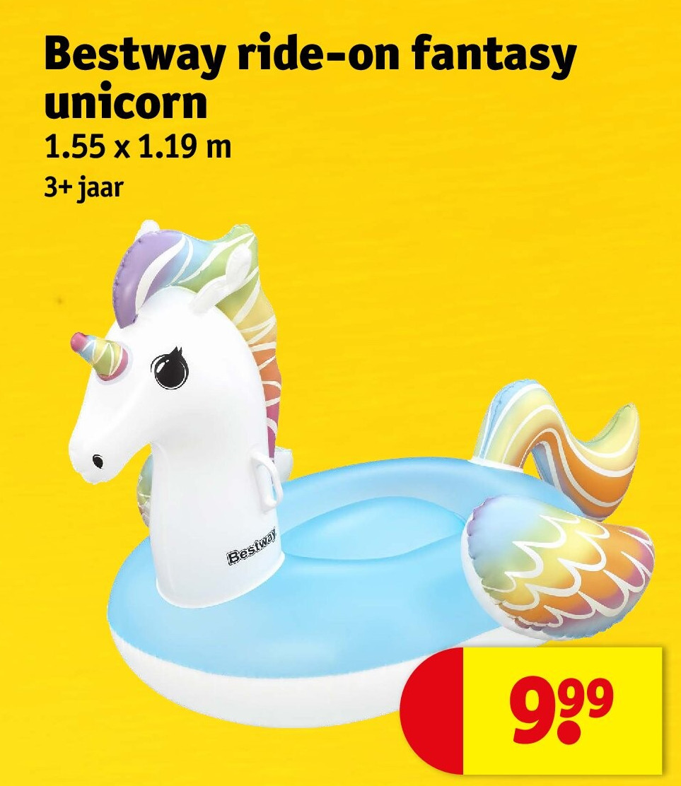 Bestway ride-on fantasy unicorn