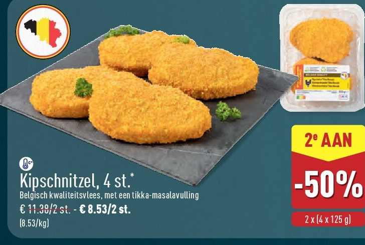 Kipschnitzel, 4st.