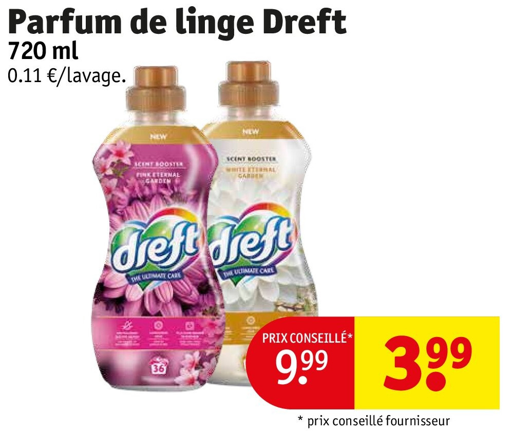 Parfum de linge Dreft 720 ml