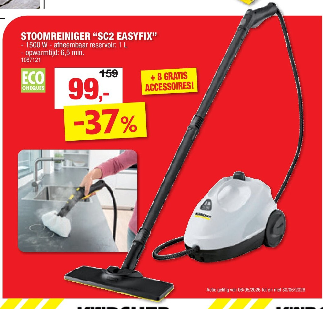 STOOMREINIGER “SC2 EASYFIX”
