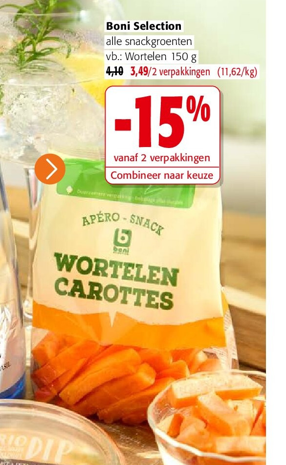 Wortelen 150 g