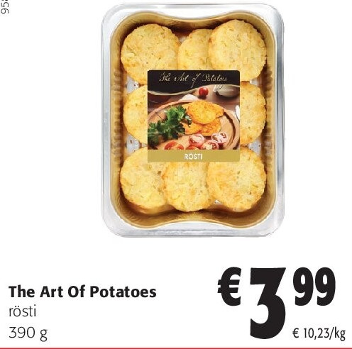 The Art Of Potatoes rösti 390 g