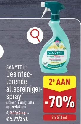 Desinfec- terende allesreinigerspray