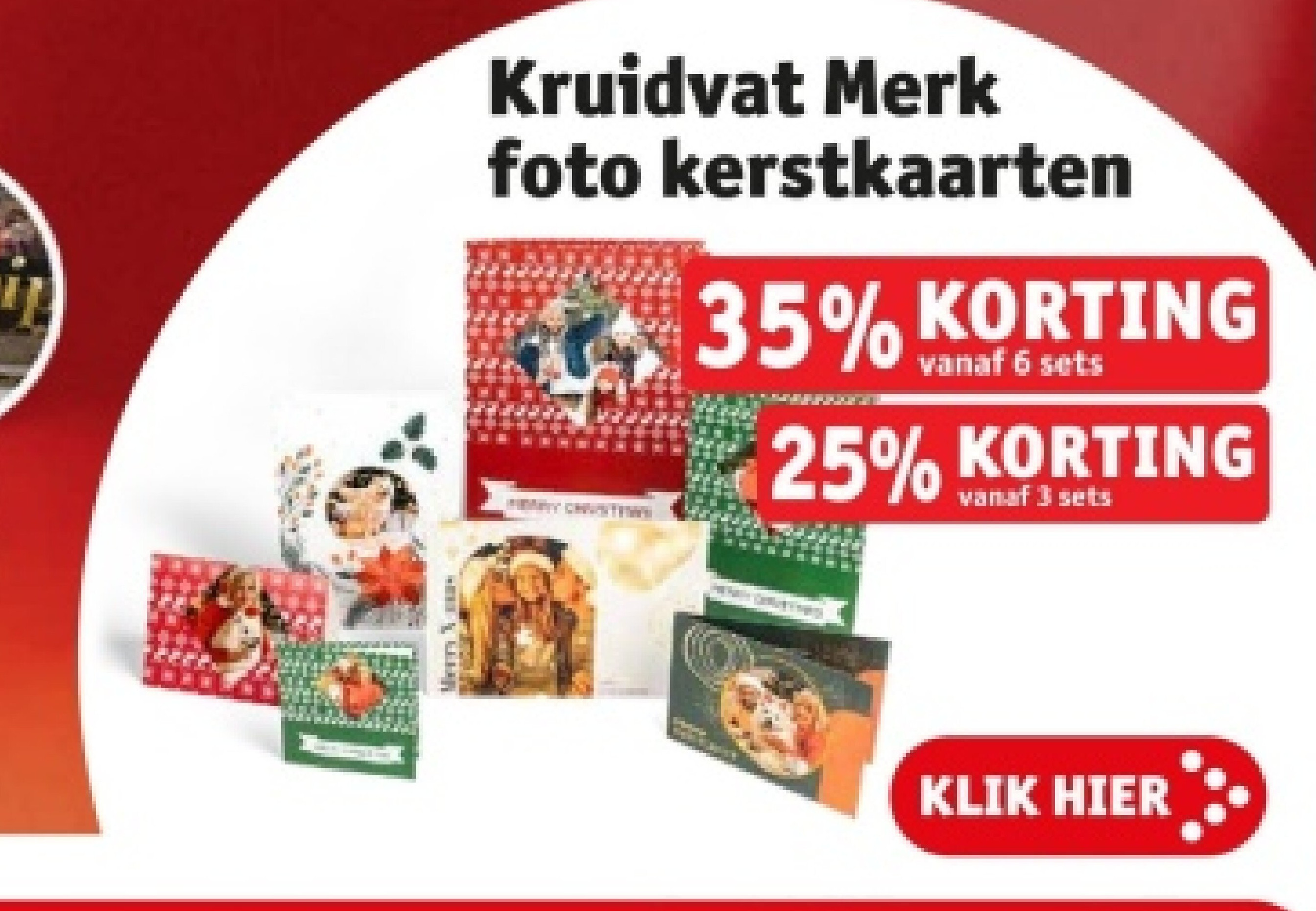 Kruidvat Merk foto kerstkaarten