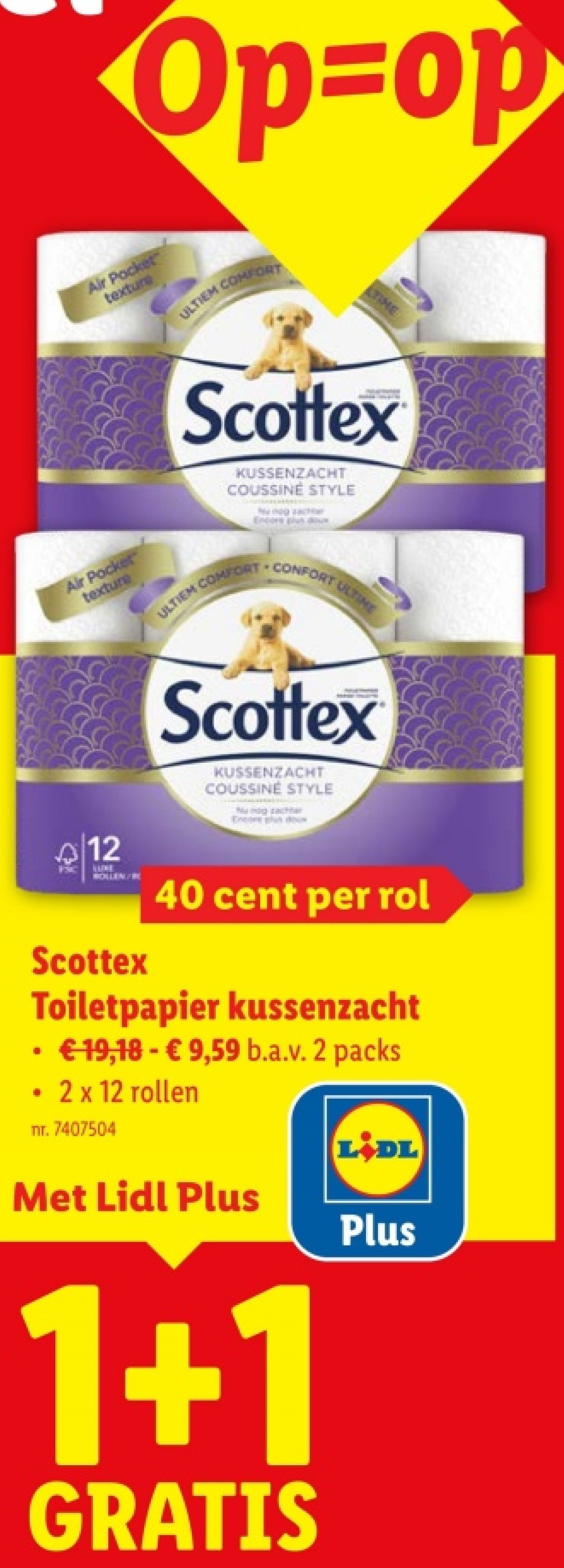 Toiletpapier kussenzacht