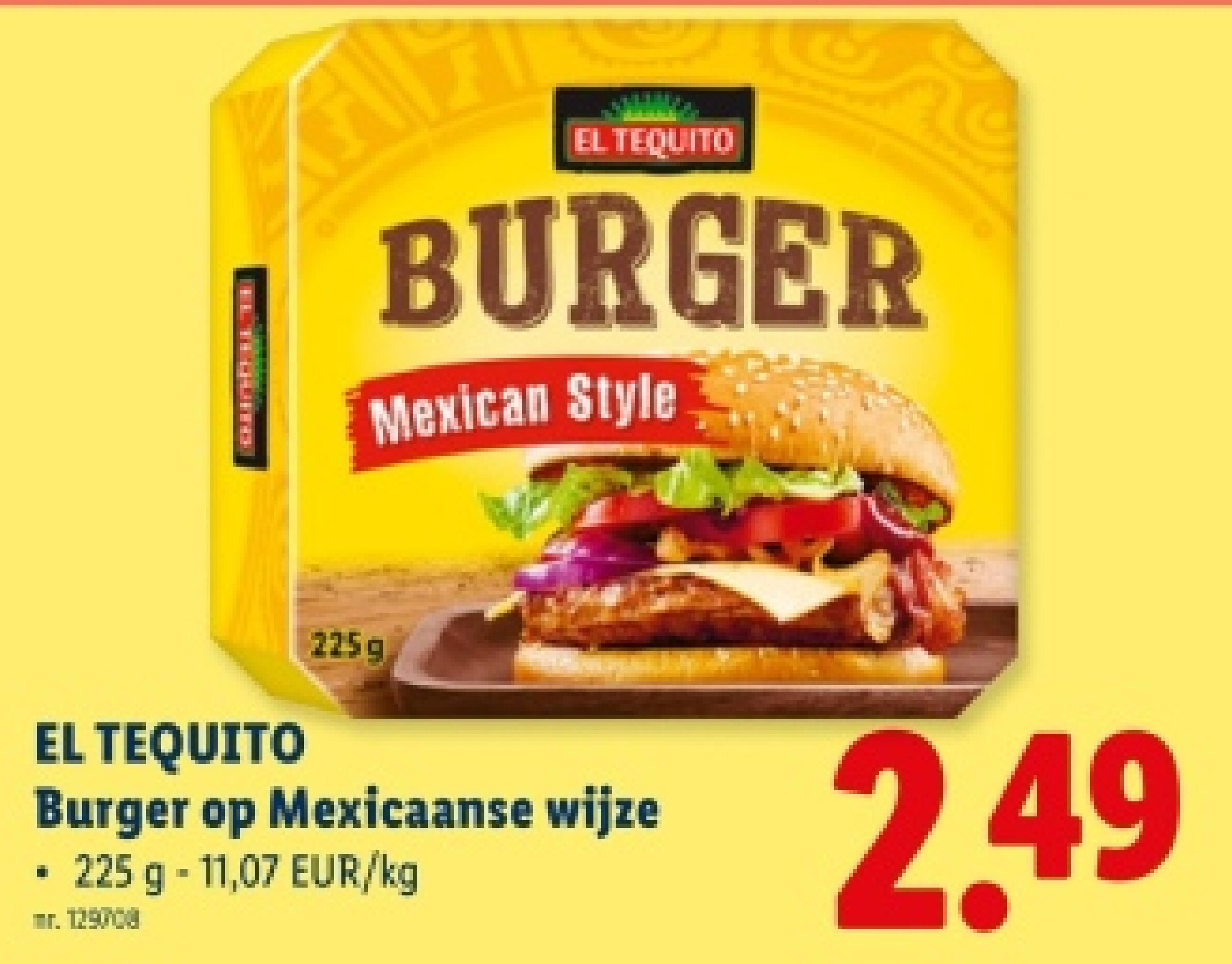 Burger op Mexicaanse wijze