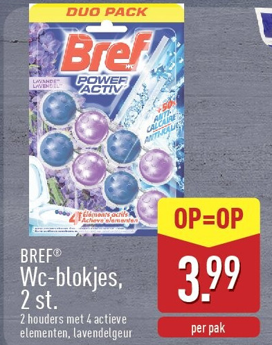 Wc-blokjes, 2st.