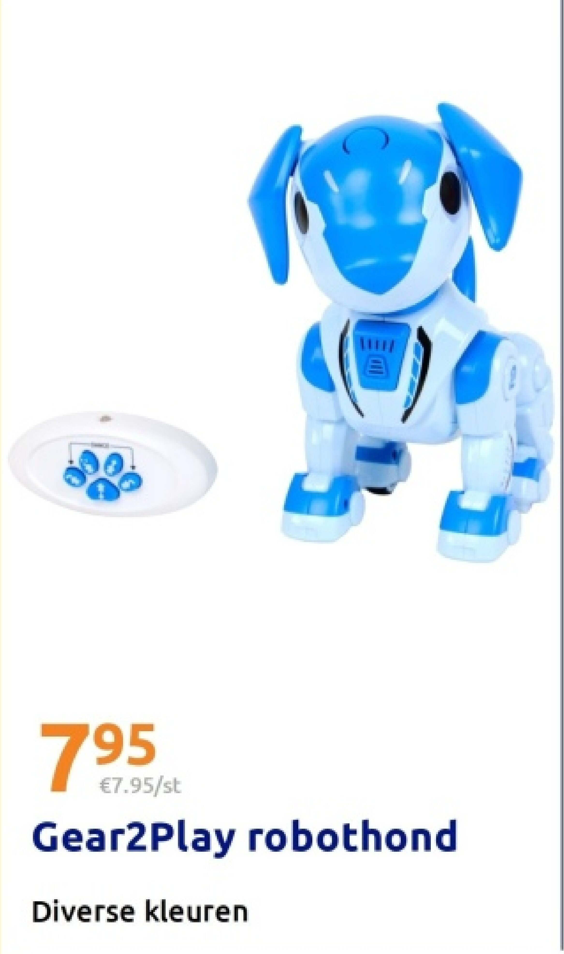 Gear2Play robothond
