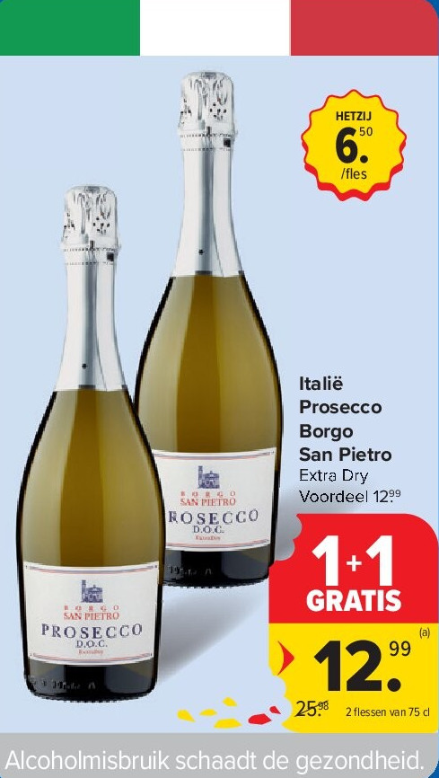 Italië Prosecco Borgo San Pietro