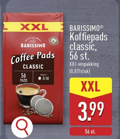 Koffiepads classic, 56st.
