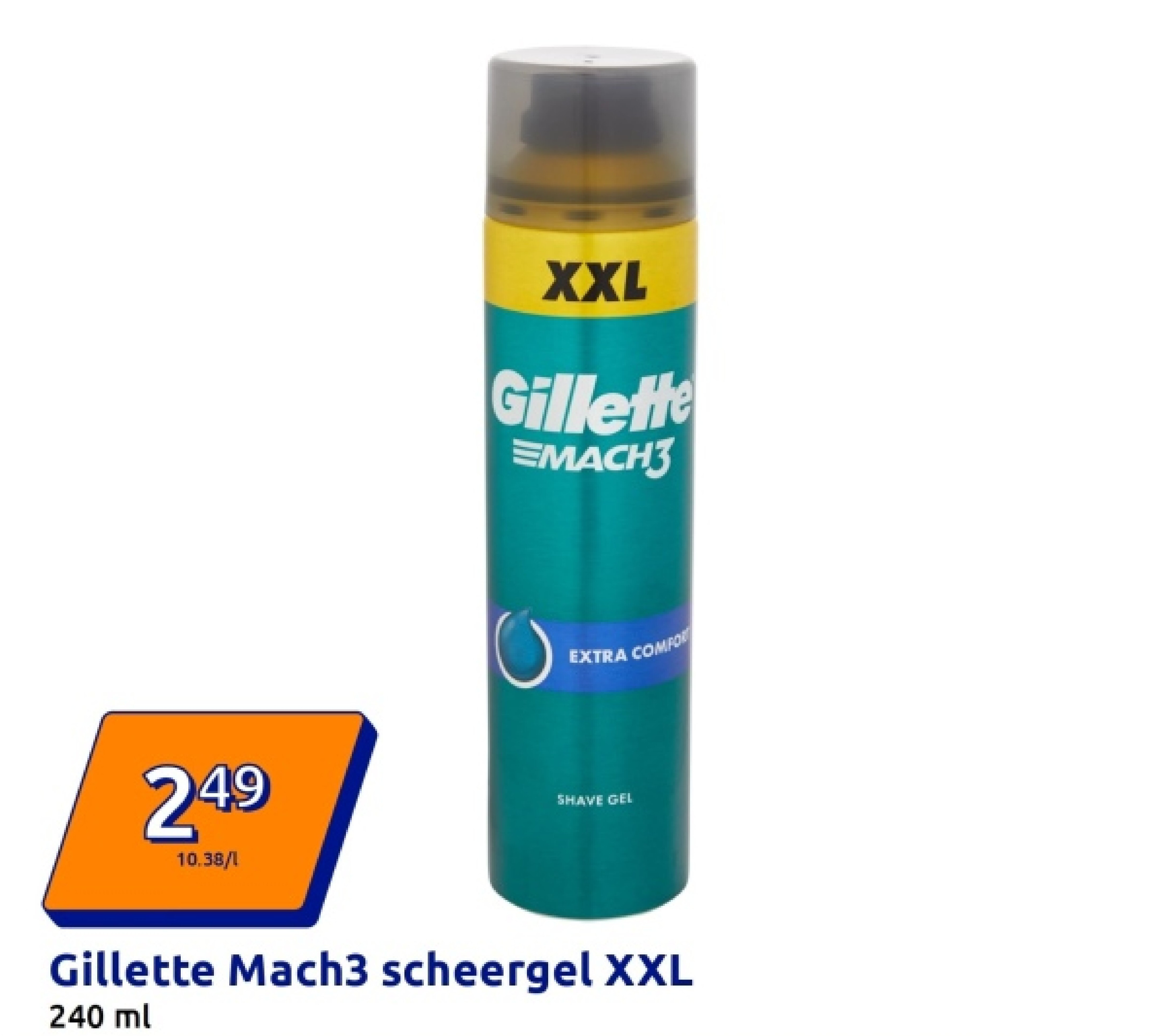 Gillette Mach3 scheergel XXL