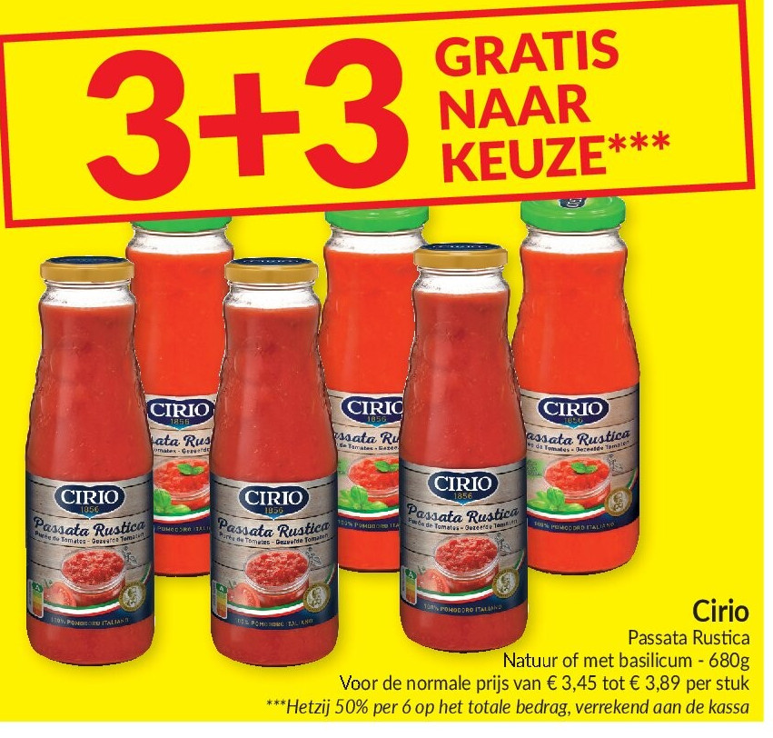 Cirio Passata Rustica