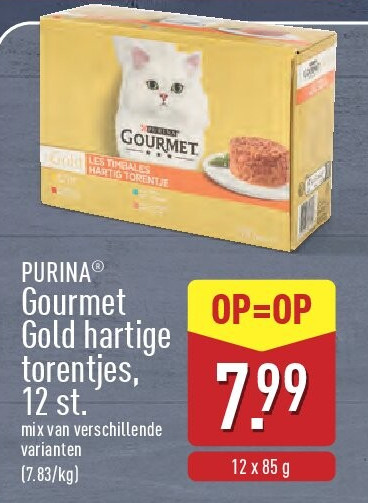 Gourmet Gold hartige torentjes, 12st.