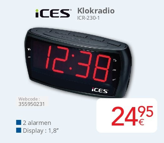 Klokradio ICR-230-1