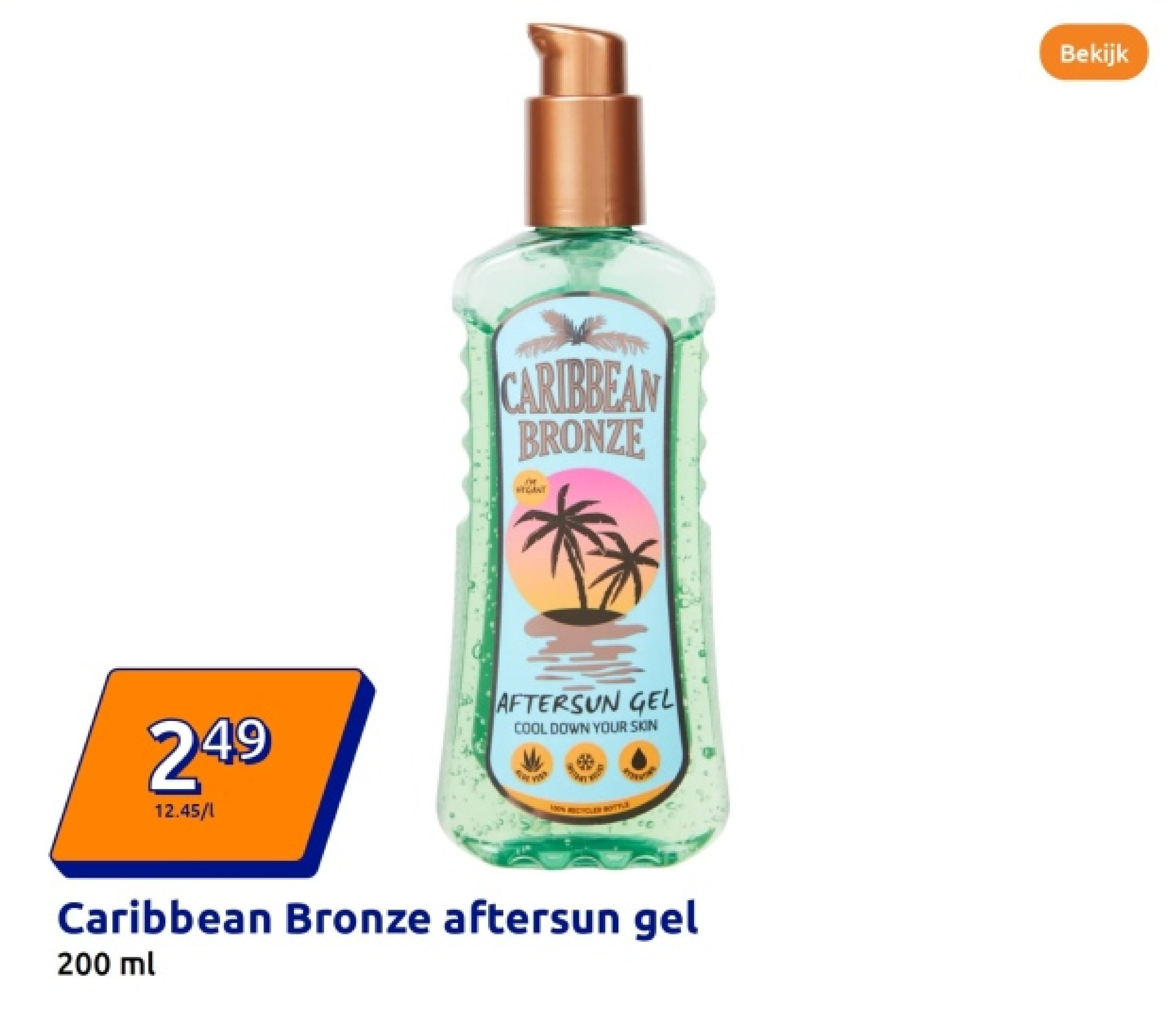 Caribbean Bronze aftersun gel