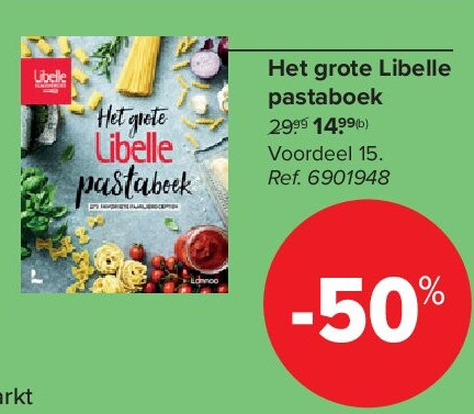 Het grote Libelle pastaboek